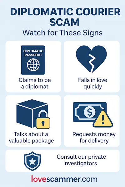Diplomatic Courier Scam - Watch for these Signs