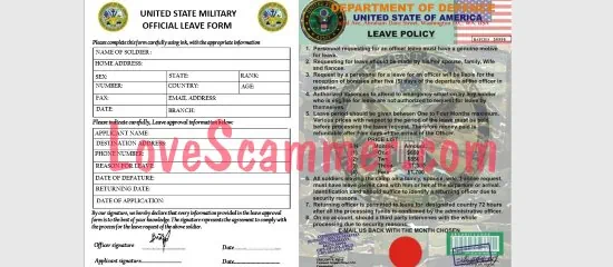 Fake leave requests