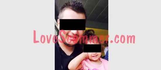 Stolen picture used by a scammer.