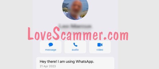 Scammer use fake profiles